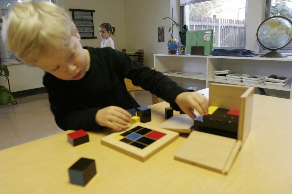 Child Working Independently