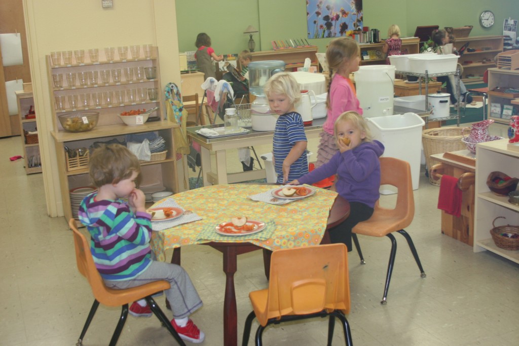 Montessori snack